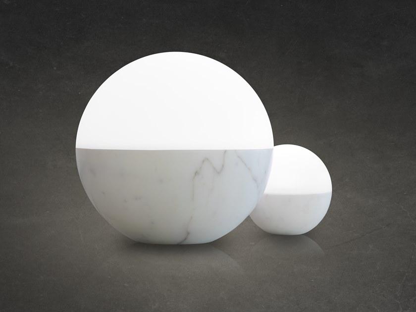 SAGEVAN MARMI Настольная лампа из скульптурного мрамора Naturaluce sun-id-1396250 - Вид №2