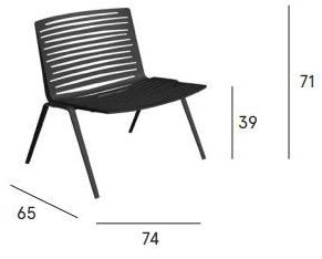 santreyd.com Садовое кресло из алюминия sun-id-1384942 - Вид №1