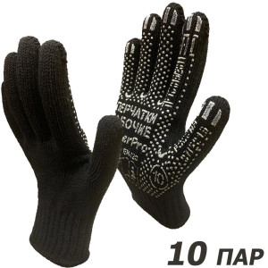 90332607 Перчатки хлопковые Мастер 6907-M-10, размер 10 / XL, 10 шт STLM-0188505 MASTER-PRO