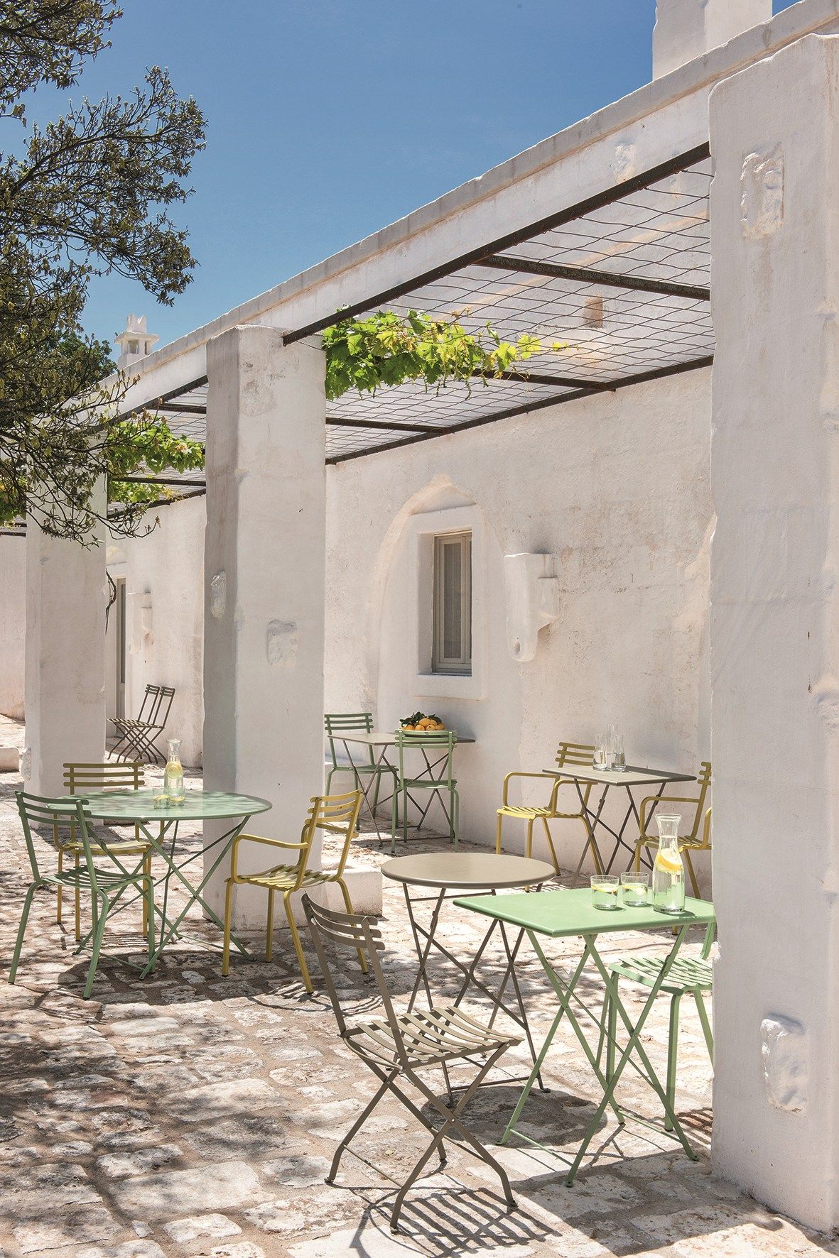 Железный складной садовый стул Ethimo ARCH-00126042 - Вид №1