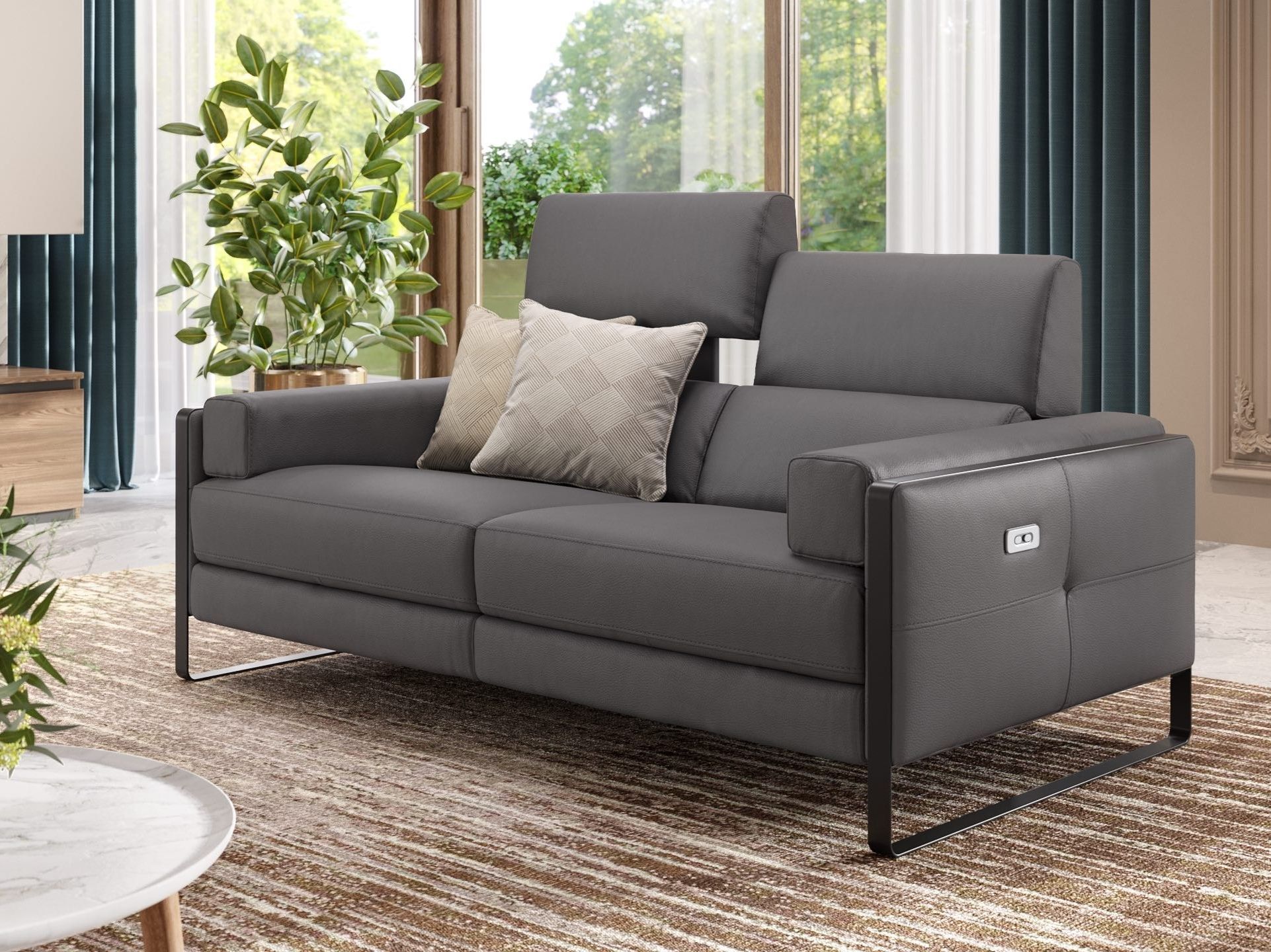 2-местный кожаный диван Sofanella MILO ARCH-00012904