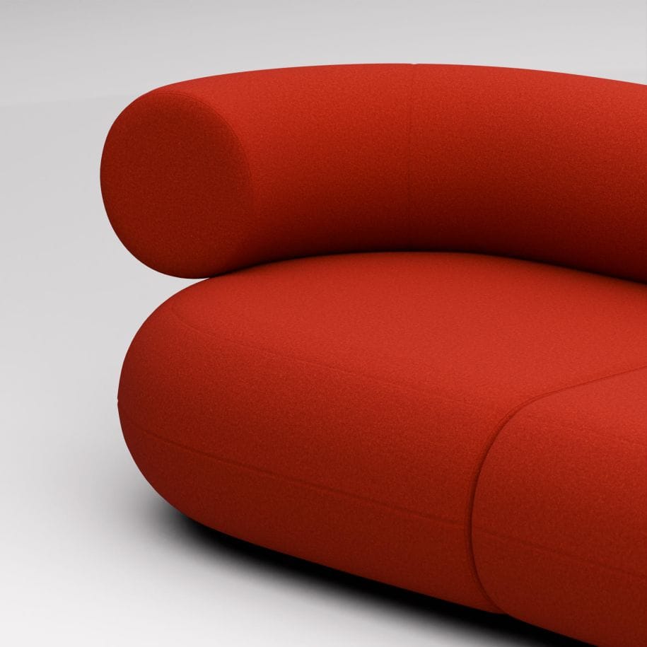 3-местный модульный тканевый диван Tom Dixon Fat ARCH-00088456 - Вид №18