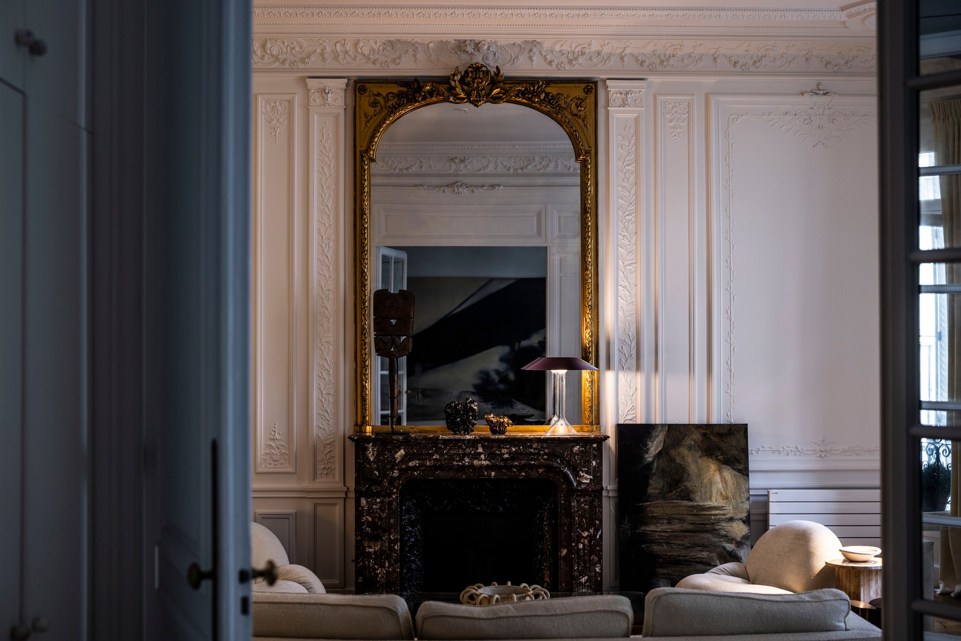 Настольная лампа из окрашенной стали и боросиликатного стекла Foscarini Chapeaux ARCH-00136305 - Вид №14