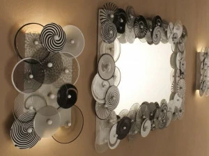 MULTIFORME Настенный светильник из стекла ручной работы Parnassus