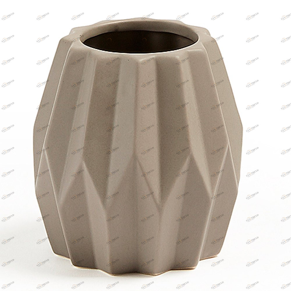 Ваза керамическая коричневая 12 см Lineal от La Forma LA FORMA LINEAL 343149 Коричневый 