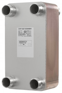 Danfoss Паяный пластинчатый теплообменник серии XB51L XB 51L-1 60 паяный пласт. теплообменник 004B1198