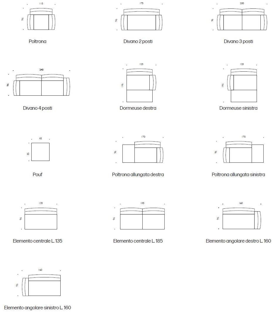Driade Секционный кожаный диван Neil sun-id-1436250 - Вид №2
