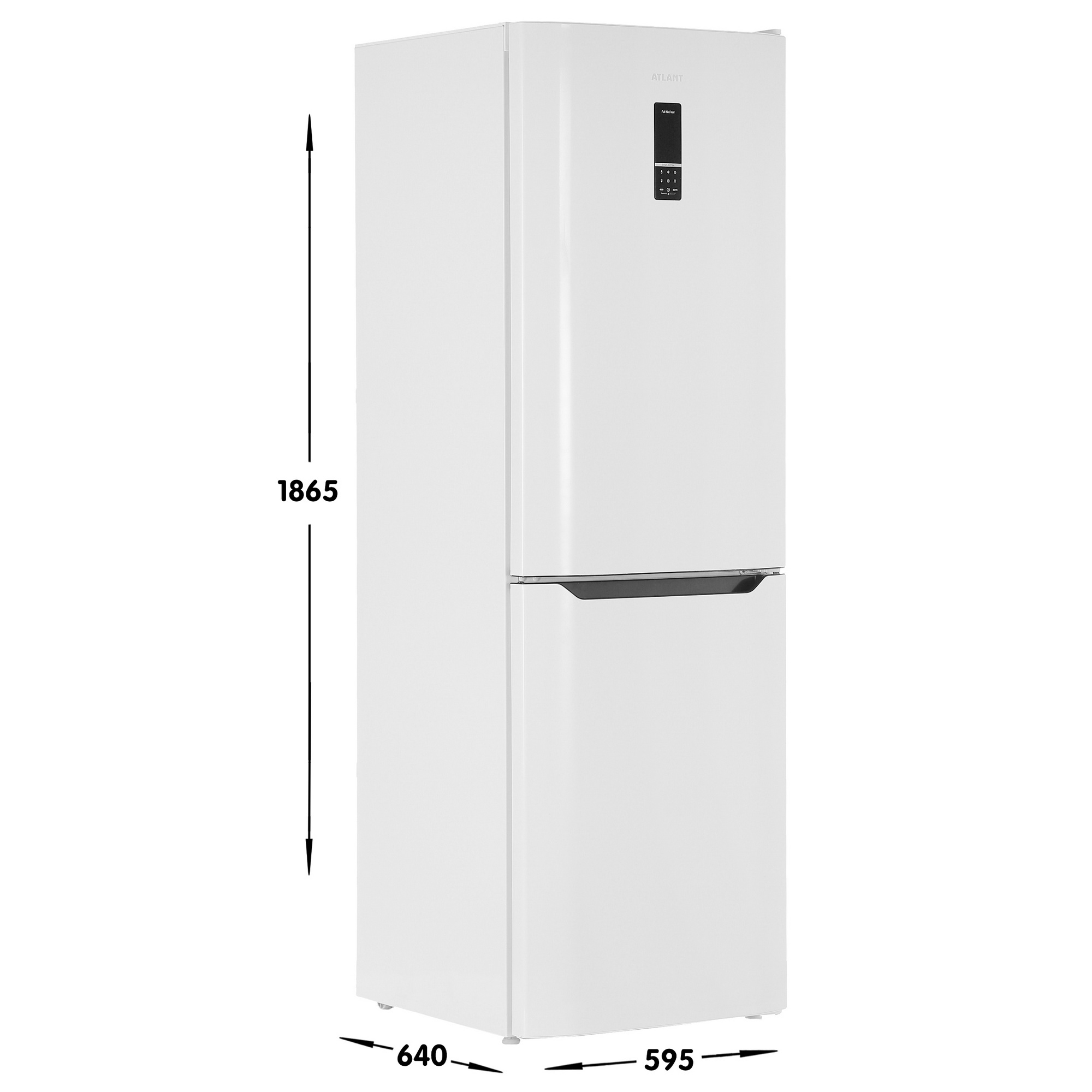 4897757 Холодильник с морозильником   ATLANT ХМ-4621-109-ND белый STDN-0020495 - Вид №6