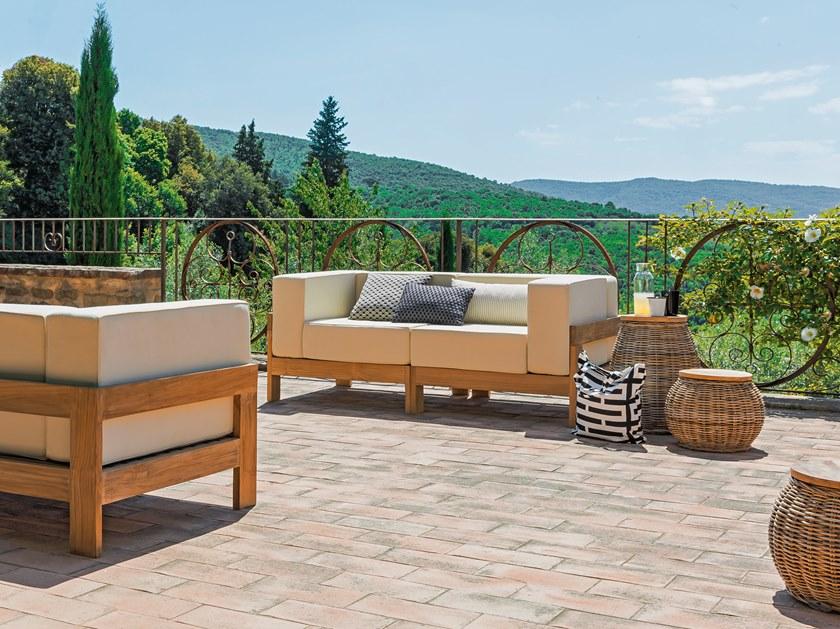 Il Giardino di Legno Круглый садовый столик из лозы Bongo Bong0471 - Вид №6