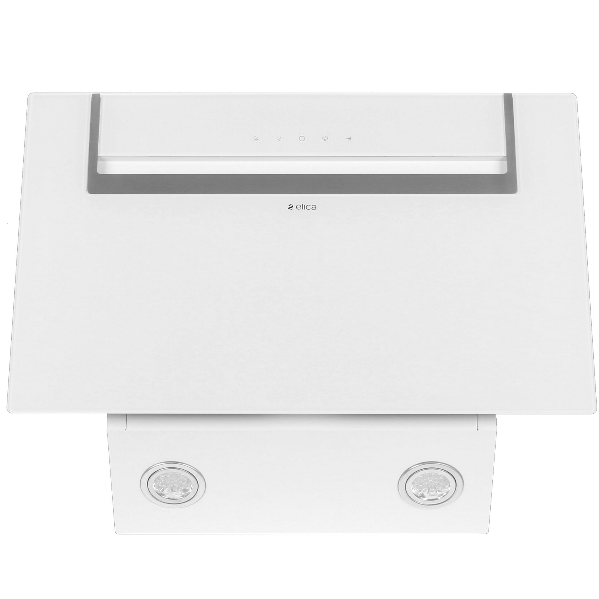 8189979 Вытяжка наклонная Elica SHIVER WH/A/60 белый/серебристый STDN-0073406 - Вид №1