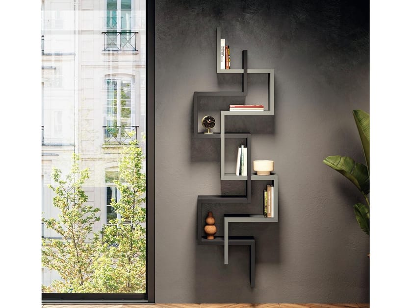 Деревянный подвесной книжный шкаф Lago LagoLinea ARCH-00132697