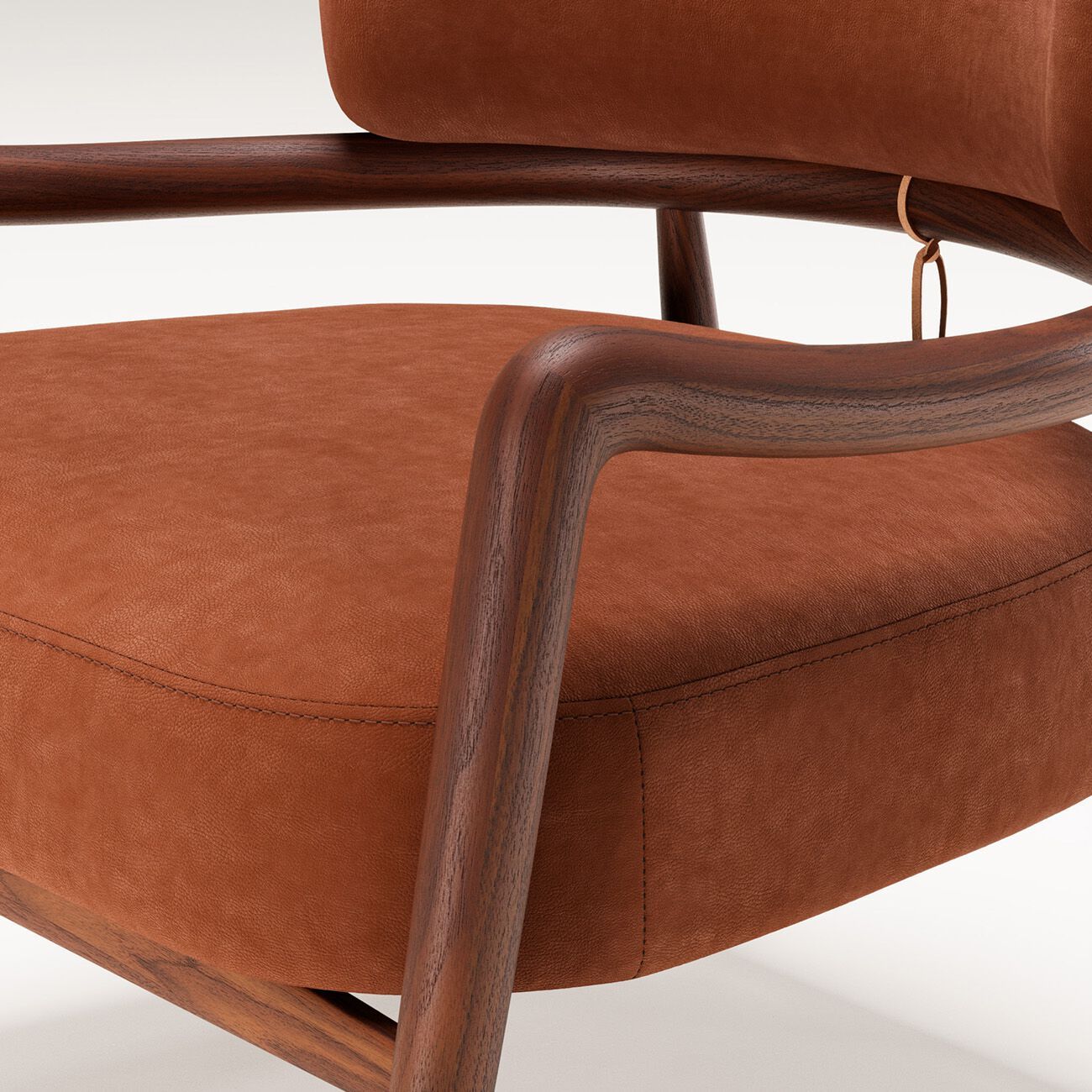 Кожаное кресло с подлокотниками Wewood BOTERO ARCH-00023747 - Вид №30