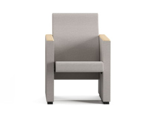 Складной тканевый стул для конференций с подлокотниками