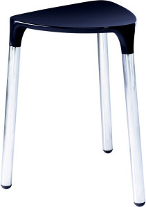 2172(14) Gedу G-Yannis, стул, цвет хром - черный пластик