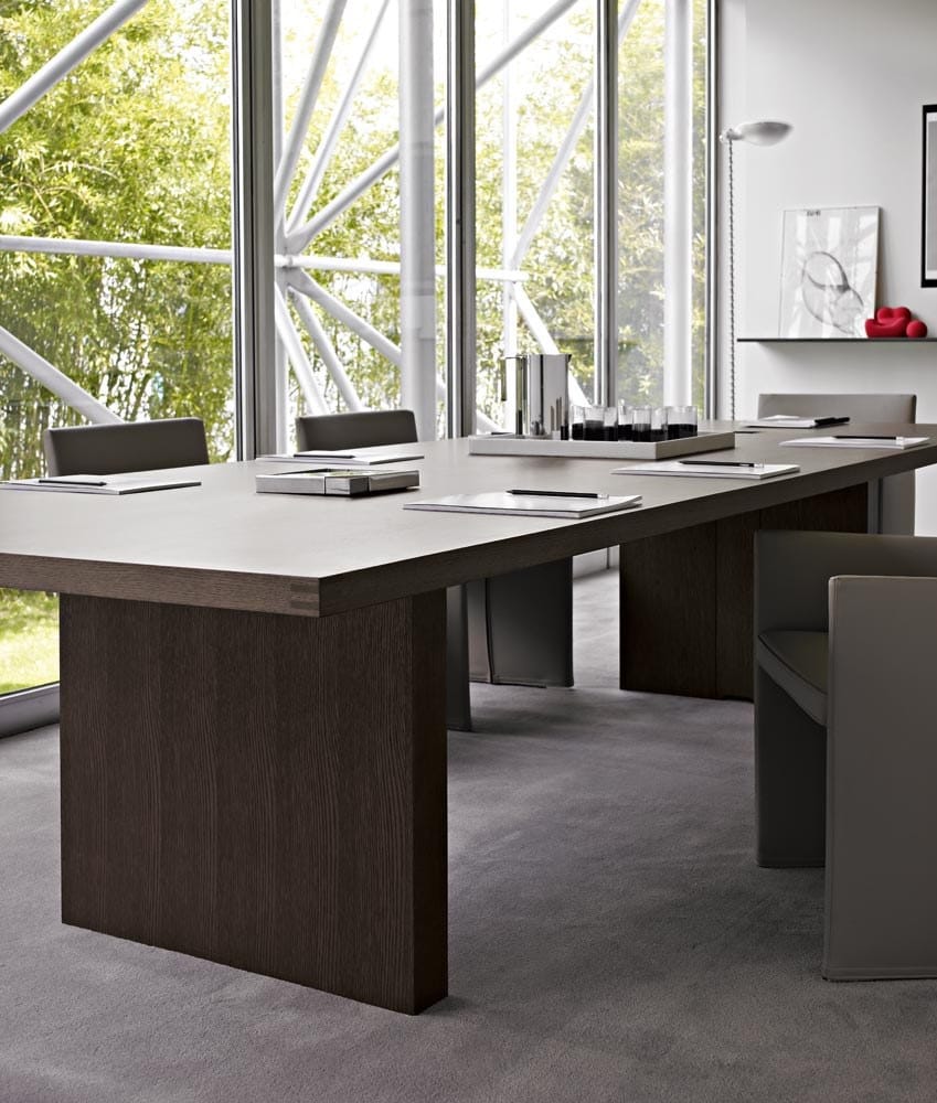 Овальный стол из стали и дерева B&B Italia Project AC Executive ARCH-00080957 - Вид №11