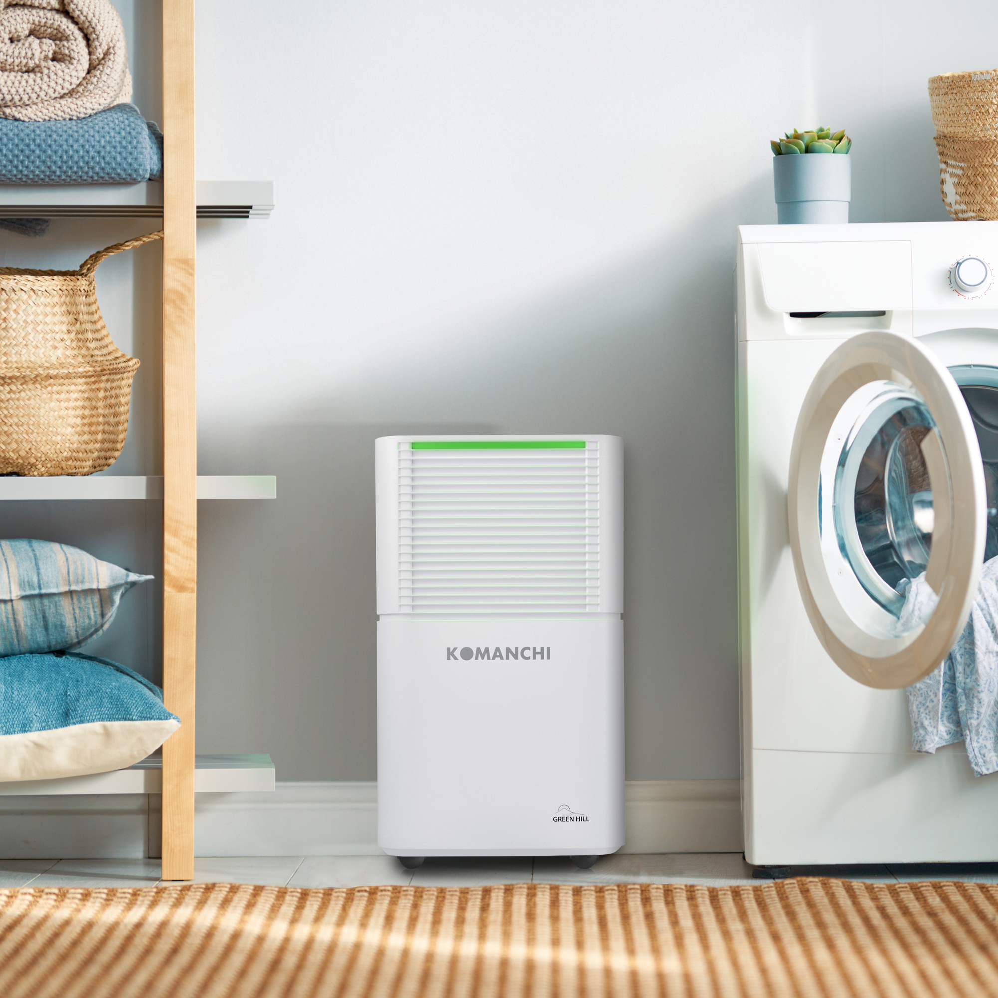 Осушитель воздуха Santreyd Komanchi KDL-10L с гигростатом и цифровым дисплеем 86464407 STLM-0069011 - Вид №7