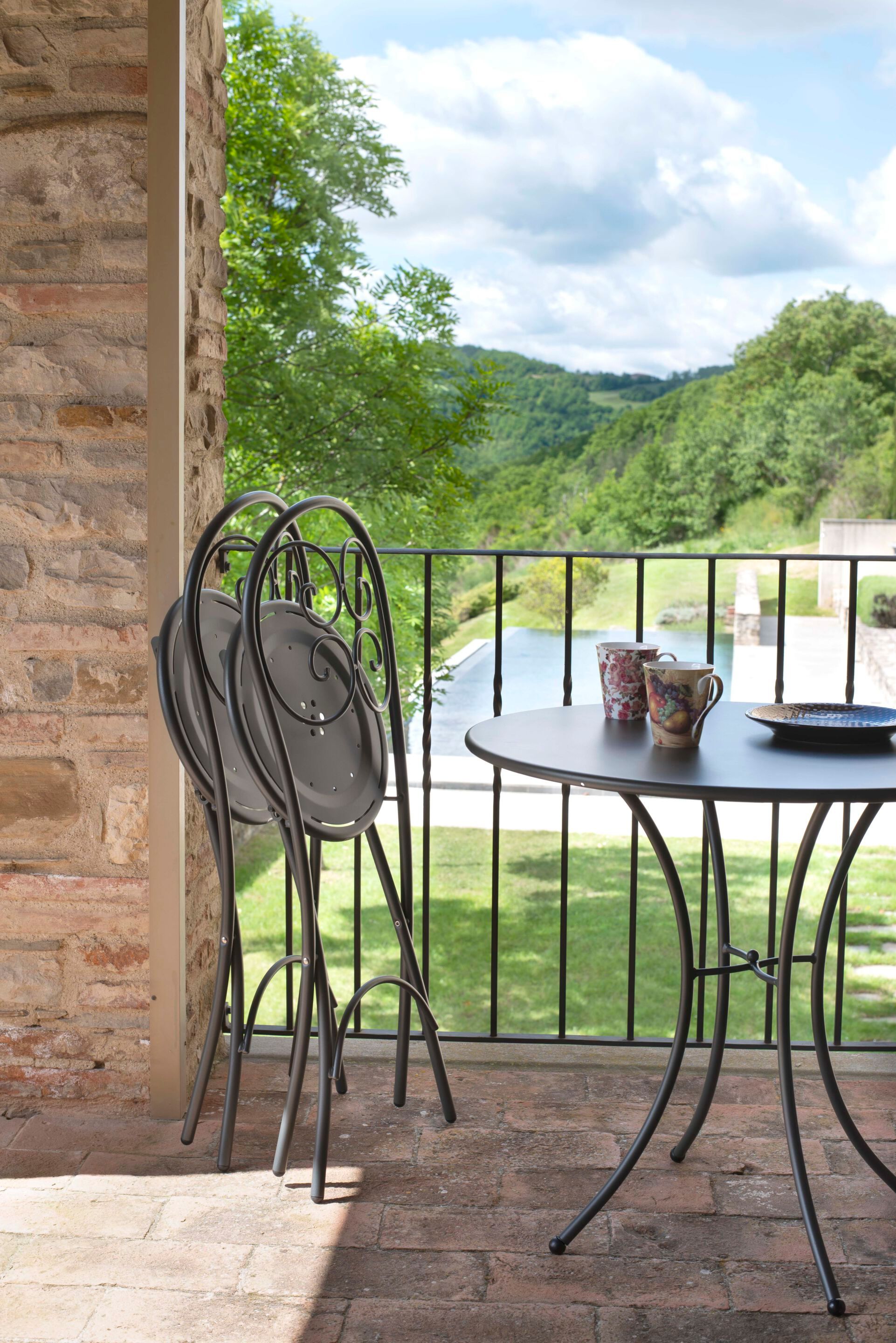 Стальной складной садовый стул emu Pigalle ARCH-00074446 - Вид №6