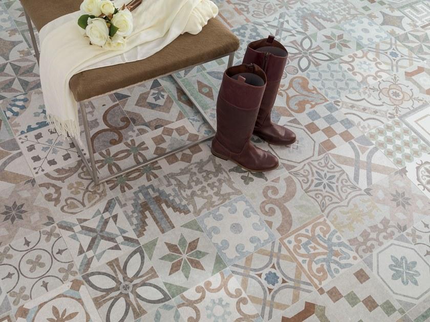 Porcelanosa Настенная / напольная плитка из керамогранита с эффектом энкаустики Ston-ker® sun-id-1346067 - Вид №1