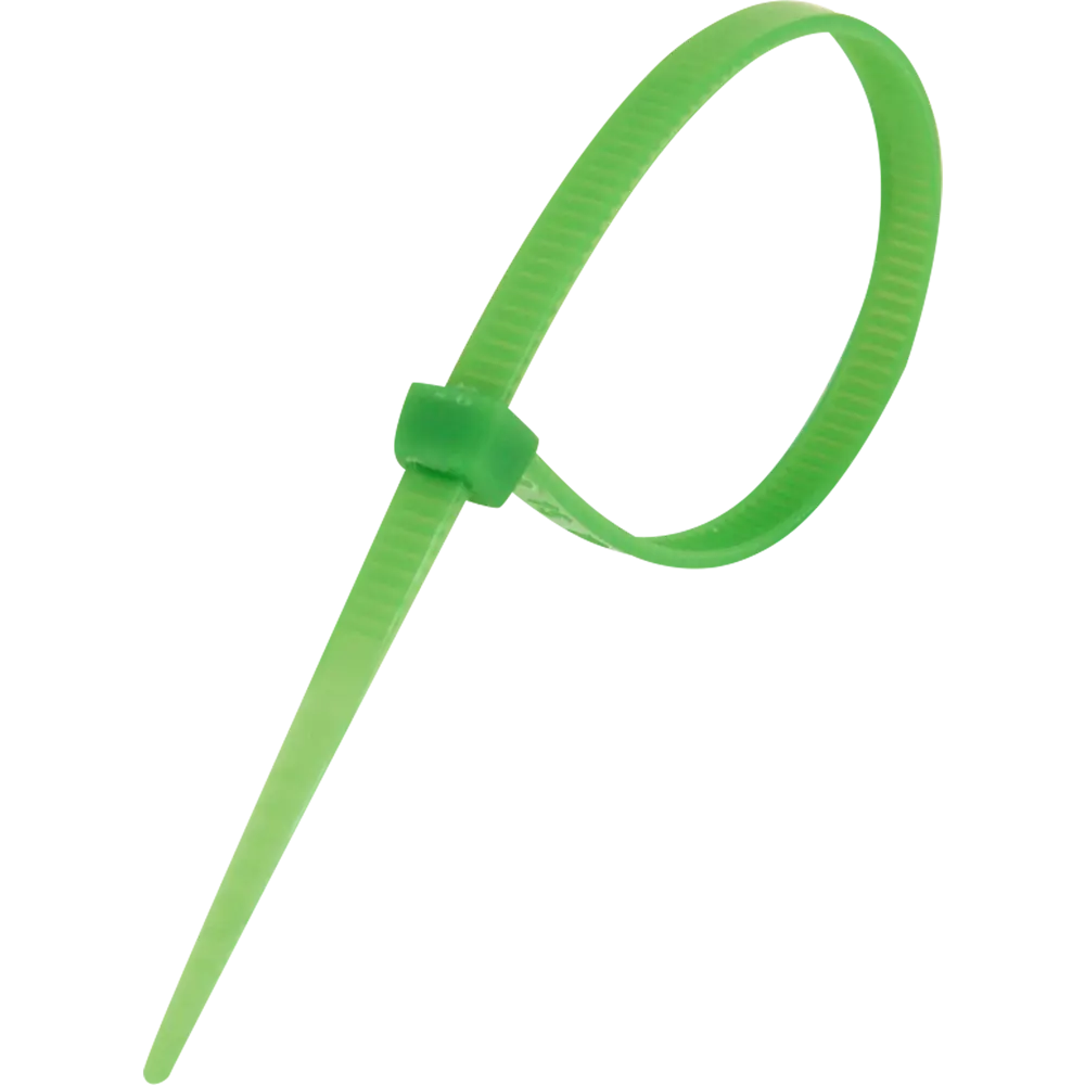 Кабельная стяжка 3.5x150 мм нейлон цвет зеленый 25 шт Santreyd STLM-2075885 - Вид №1