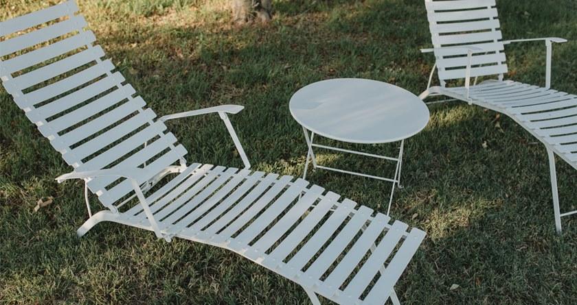 Fermob Садовый столик круглый из стали Tom pouce 0242 - Вид №5