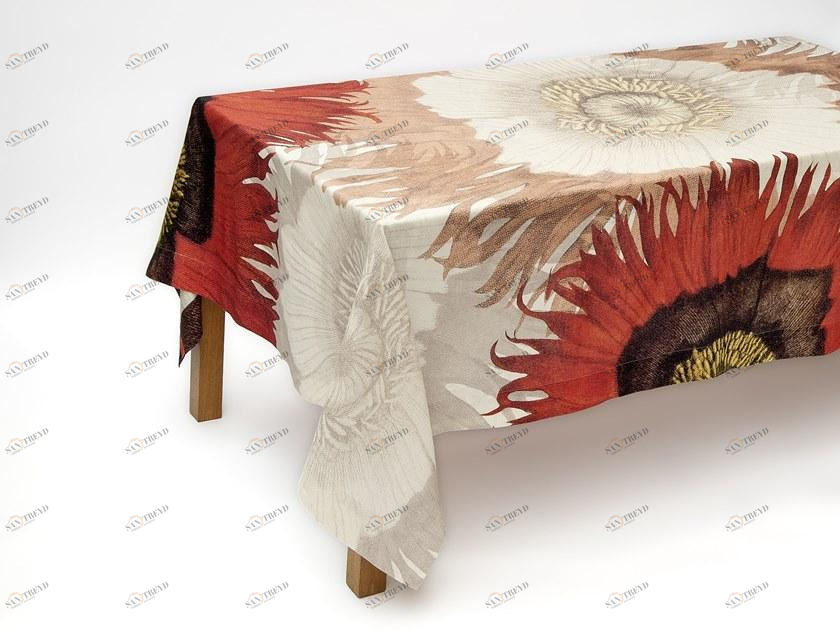 The NapKing Скатерть льняная Papaver sun-id-1495630