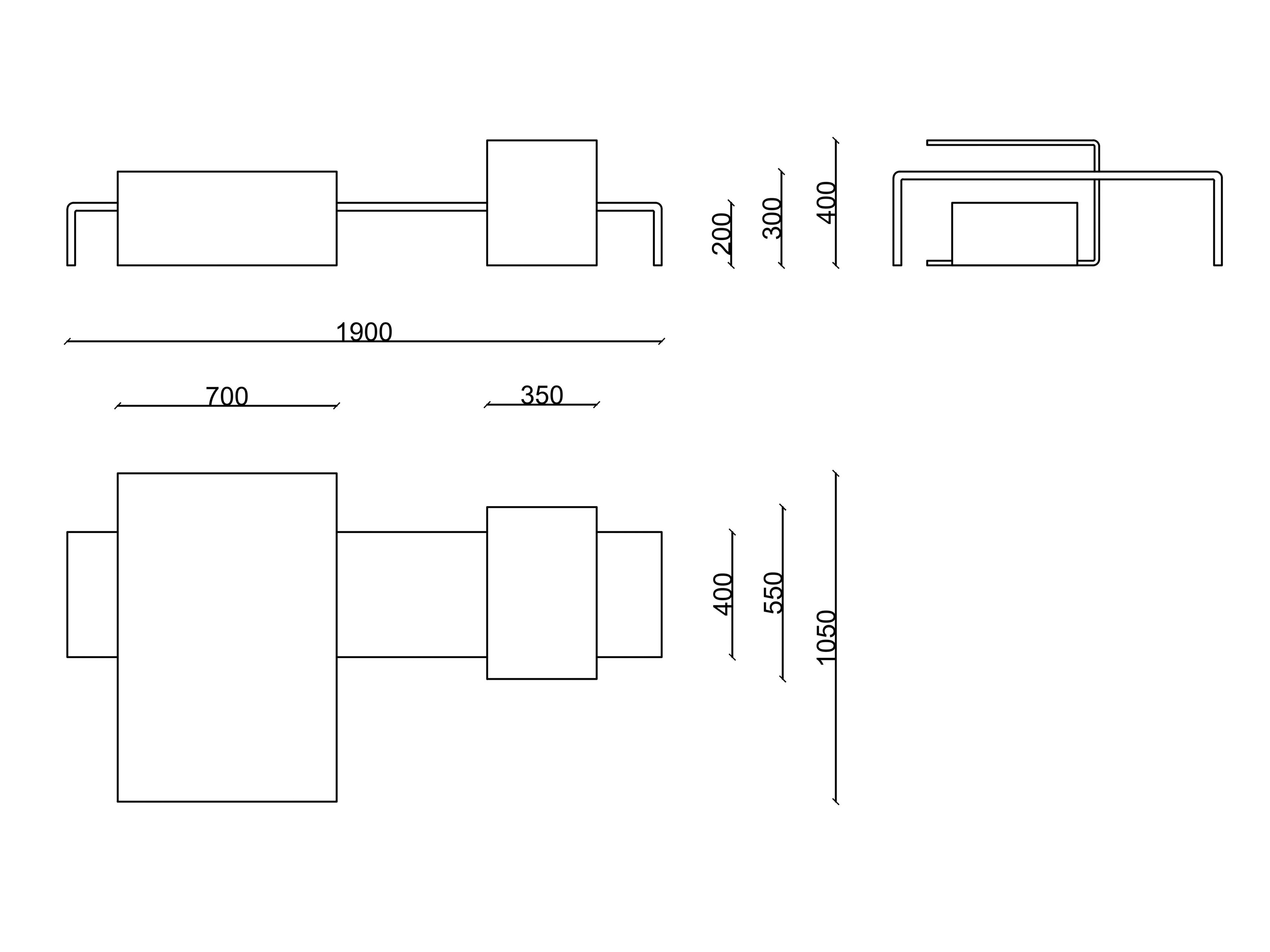 Набор журнальных столиков RIVATELIER BRIDGE ARCH-00060963 - Вид №4