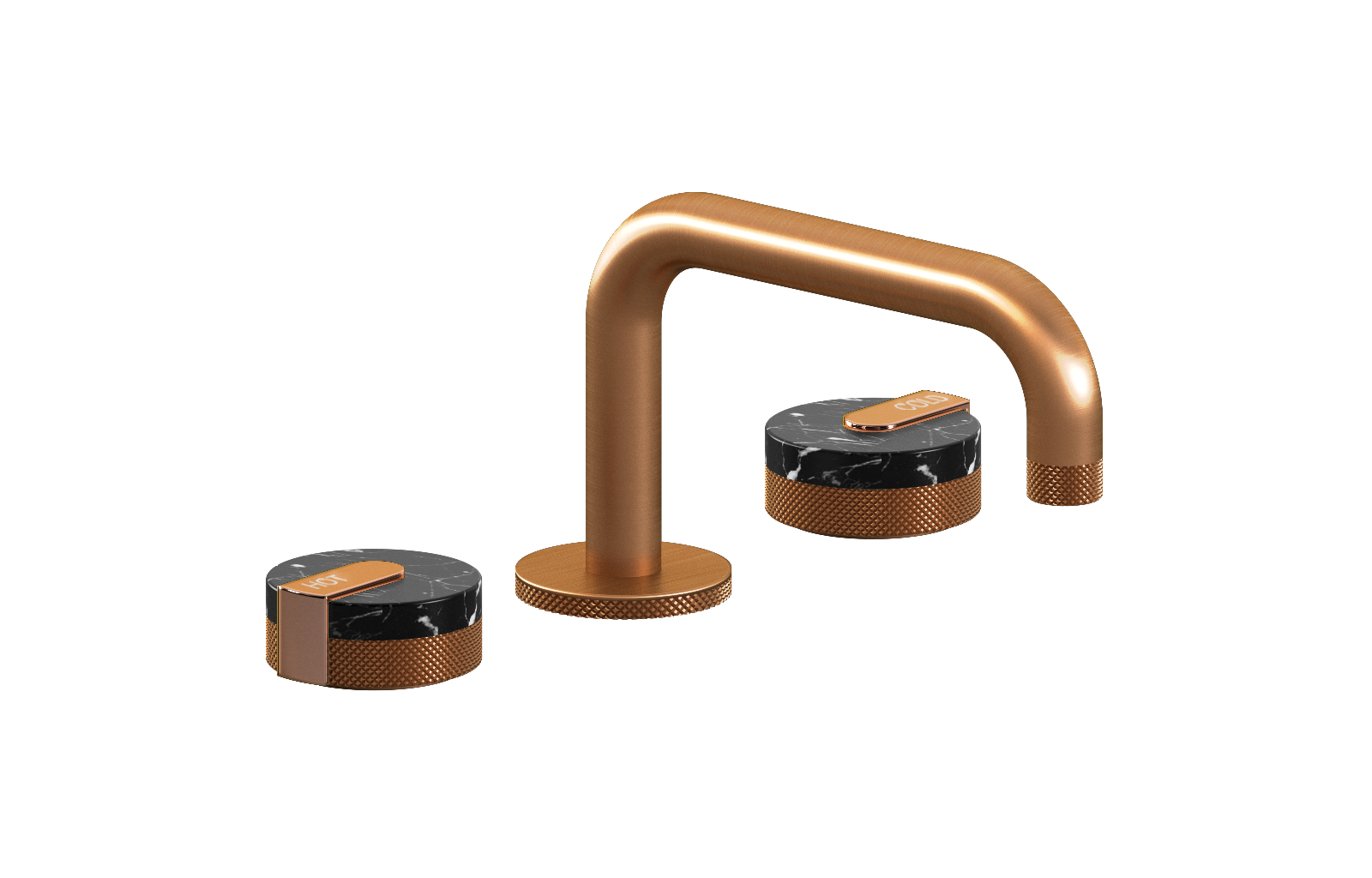 E-11510-R2MB-L1RG-BRG Смеситель для умывальника на 3 отвертия GRAFF MOD+