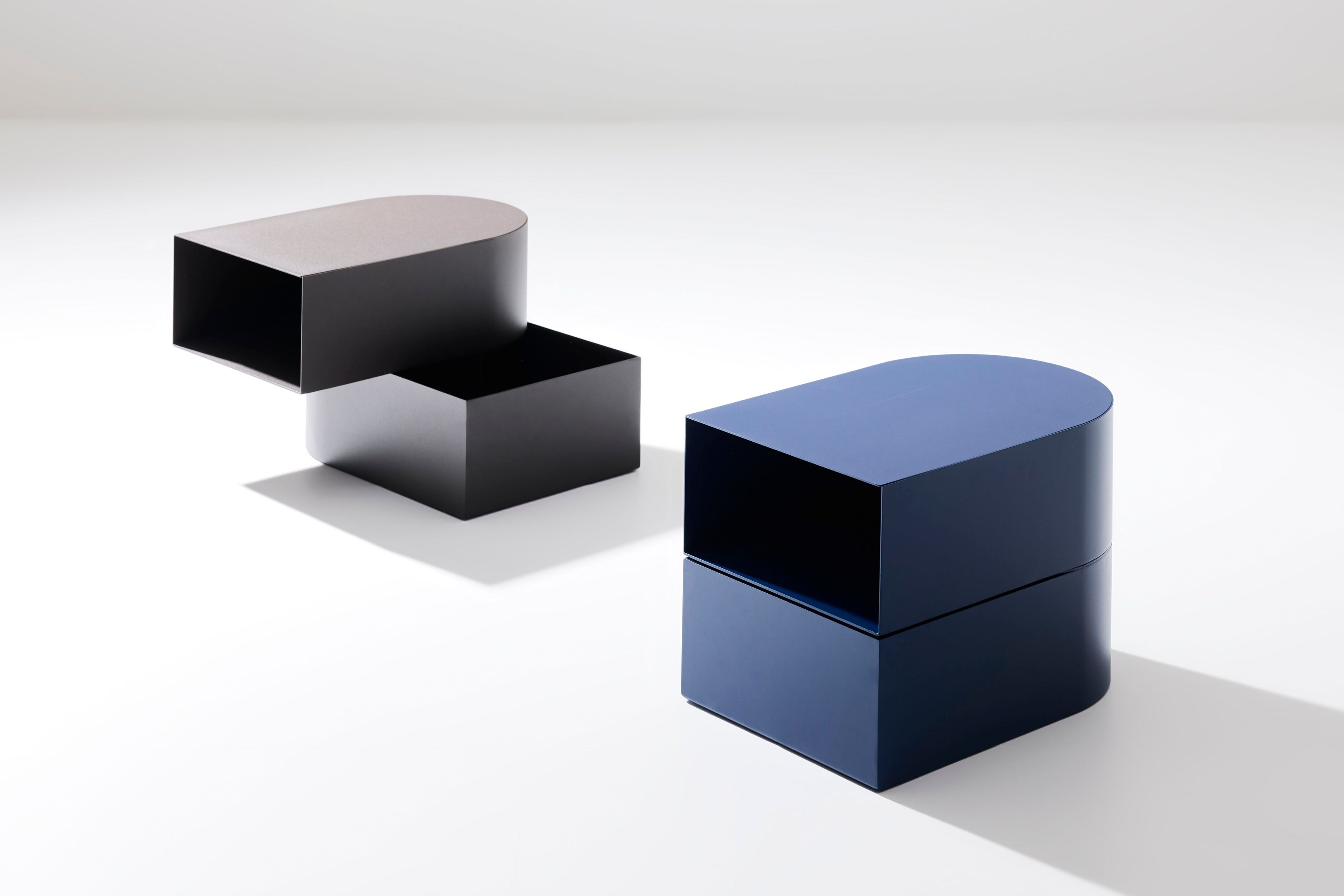 Металлическая прикроватная тумбочка / журнальный столик Bolzan ABSIDE ARCH-00086076 - Вид №1