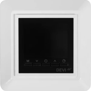 Терморегулятор для теплого пола Devireg Classic электронный программируемый цвет белый