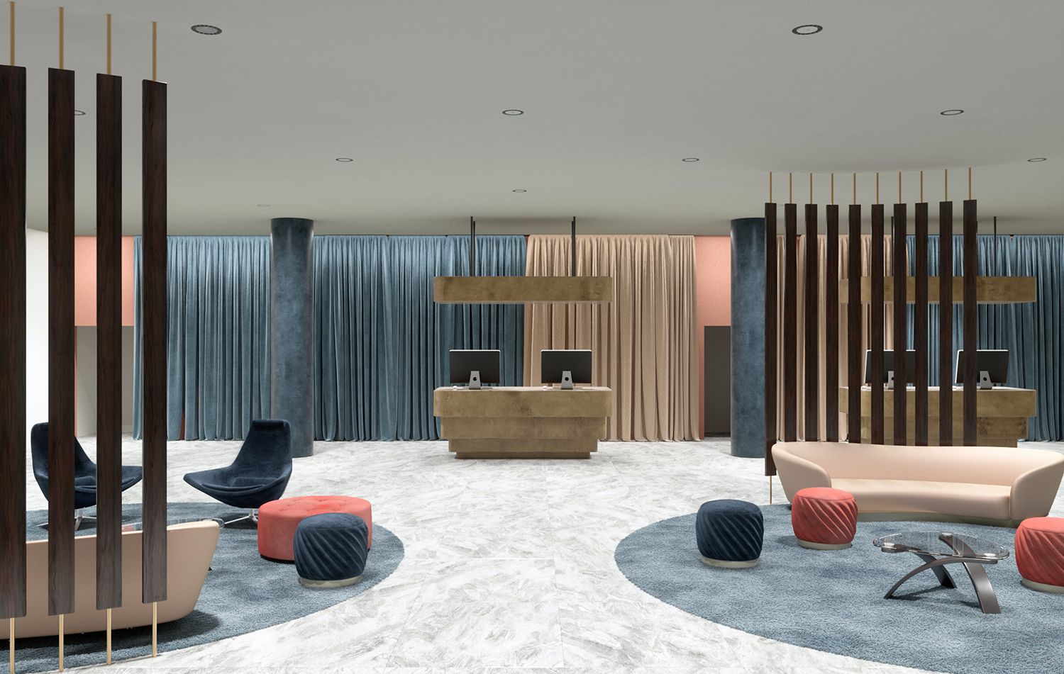 Литье под давлением алюминиевый утопленный прожектор для столешниц iGuzzini Blade R ARCH-00093809 - Вид №1