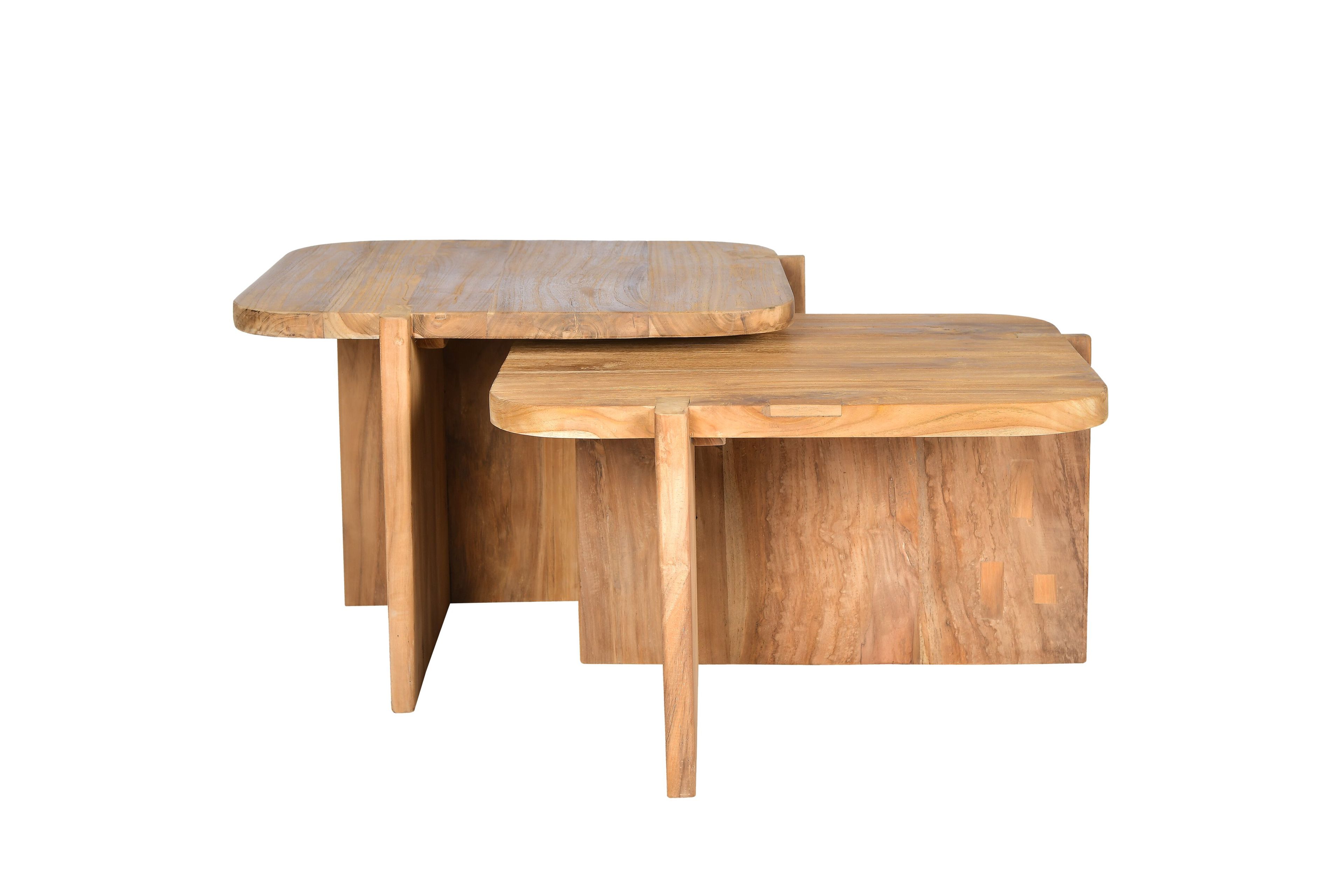 Квадратный стол из тикового дерева cbdesign 70 ARCH-00054172 - Вид №1