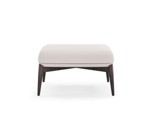 Мягкая скамейка из ткани