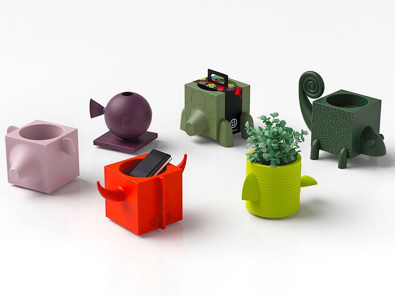 Круглый полиэтиленовый садовый горшок Lyxo Design FERA JAGO ARCH-00041305 - Вид №1