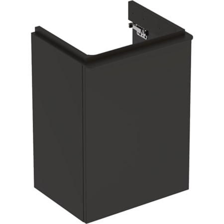500.364.JR.1 Шкафчик для раковины Geberit Smyle Square, с одной дверцей Geberit  - Вид №5