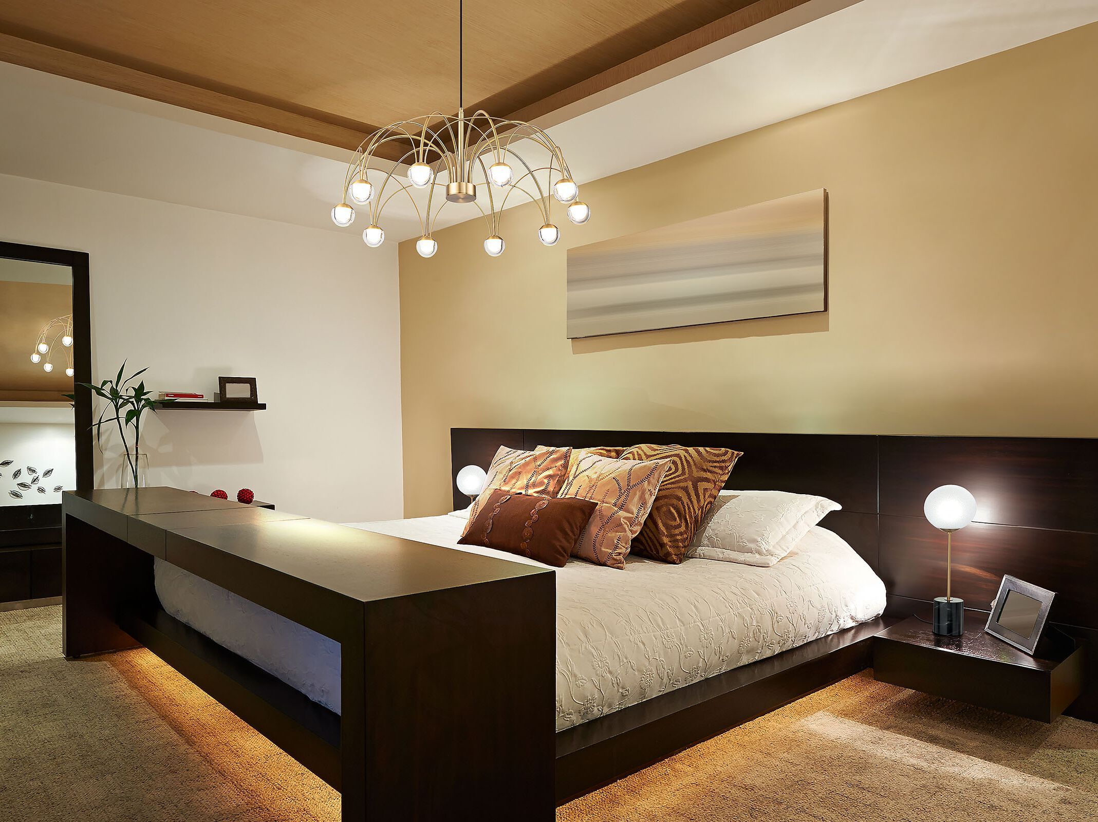 Металлический светодиодный подвесной светильник Valaisin Grönlund PARASOL ARCH-00023716 - Вид №9