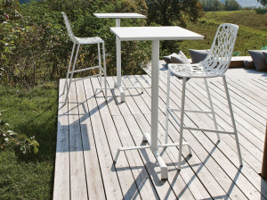 4-спицевое алюминиевое основание стола