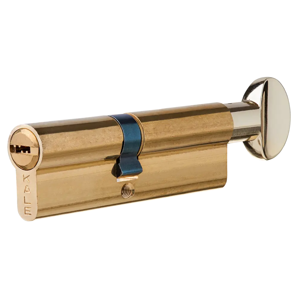 Цилиндр Kale 164BM-100-C-BP, 40х50 мм, ключ/вертушка, цвет золото 82394816 STLM-2079974 