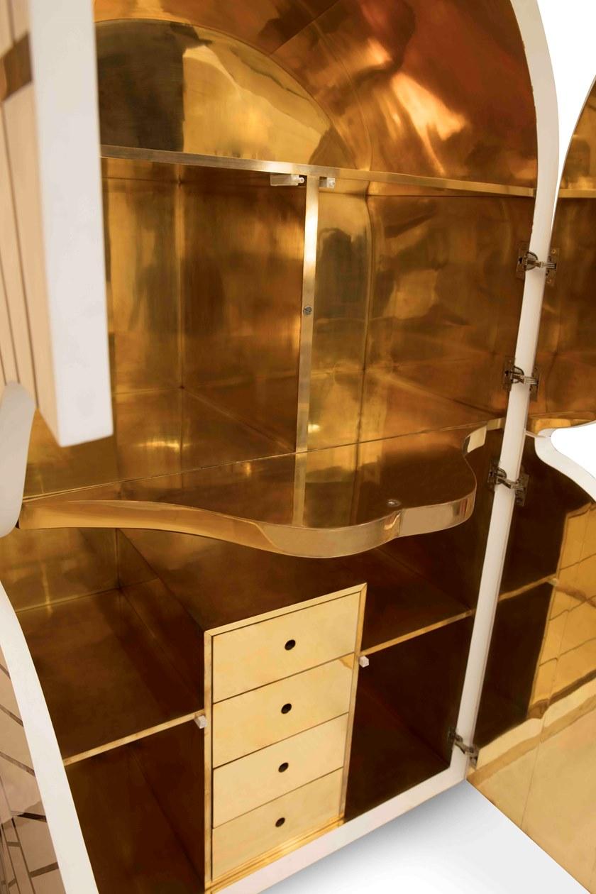 Scarlet Splendour Комод из латуни Lulu sun-id-1447559 - Вид №6