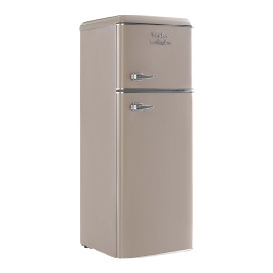 9115138 Холодильник с морозильником   Tesler RT-217 серый