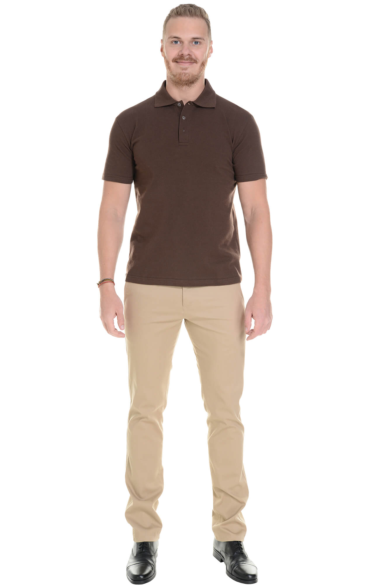 68269 Брюки  мужские beige (бежевые) El-Risto  Одежда для официантов  размер 58/170-176  - Вид №2