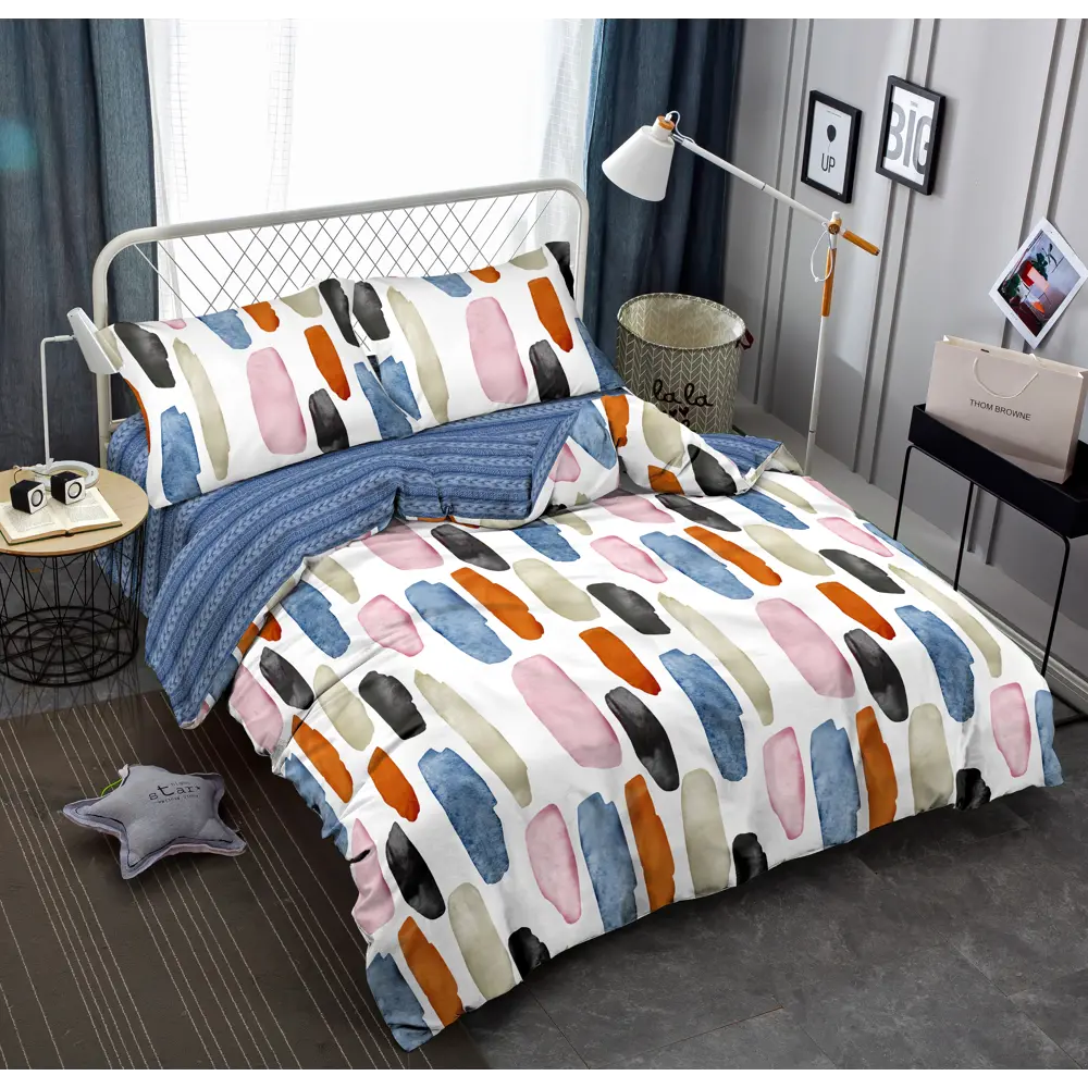 Amore Mio Сезанн - сатиновый комплект постельного белья для полутороспальной кровати 82881070 STLM-0037467 - Вид №2