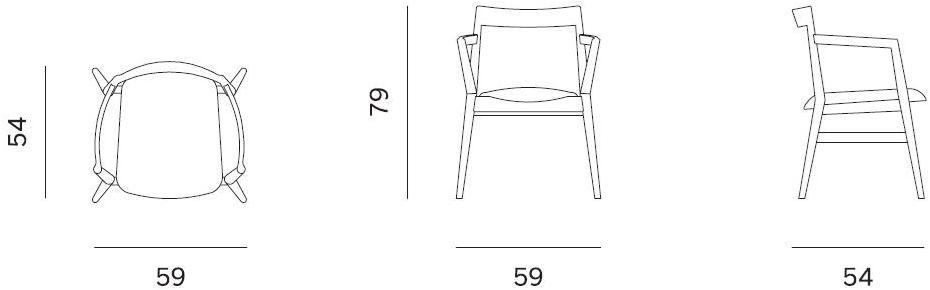 prostoria Мягкое кресло с подлокотниками Dobra sun-id-1465167 - Вид №1