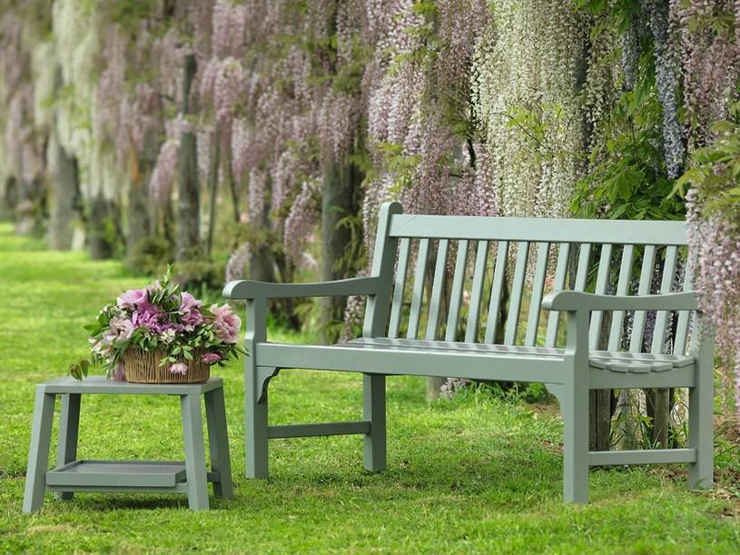 Ethimo Садовый столик из дерева с подносом Petit club Pcqm0500 - Вид №5