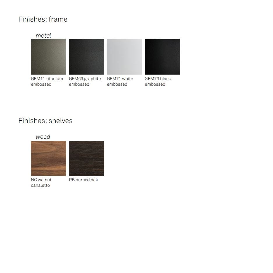 Книжный шкаф из стали и дерева Cattelan italia HUDSON ARCH-00106612 - Вид №6