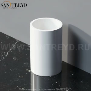 Agape BUCATINI Держатель для зубных щёток на столешницу белый ABUC0161SZ