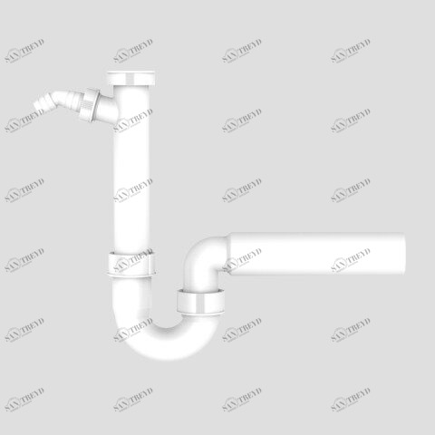 SANIT 391405210 SANIT Pipe ловушка G1 1 / 2х50 со шлангом крана 