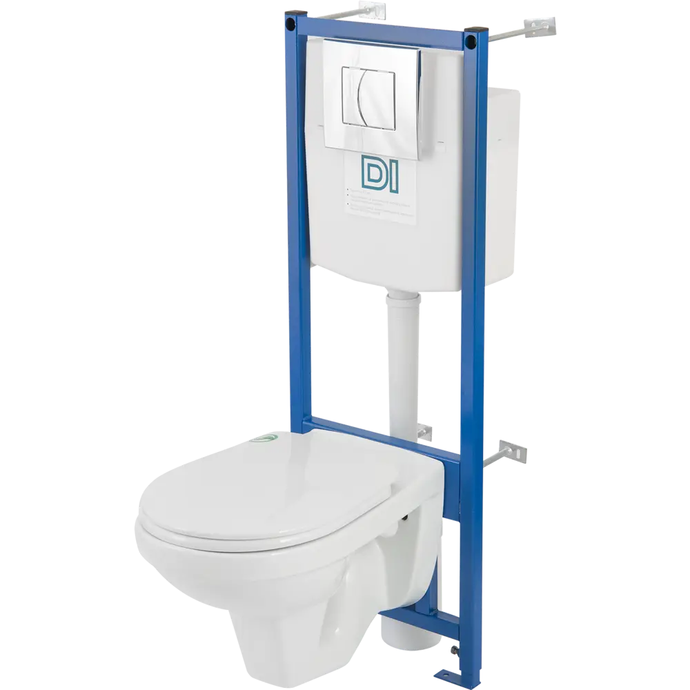 Комплект инсталляция с унитазом Рио Rosa с кнопкой STLM-2052780