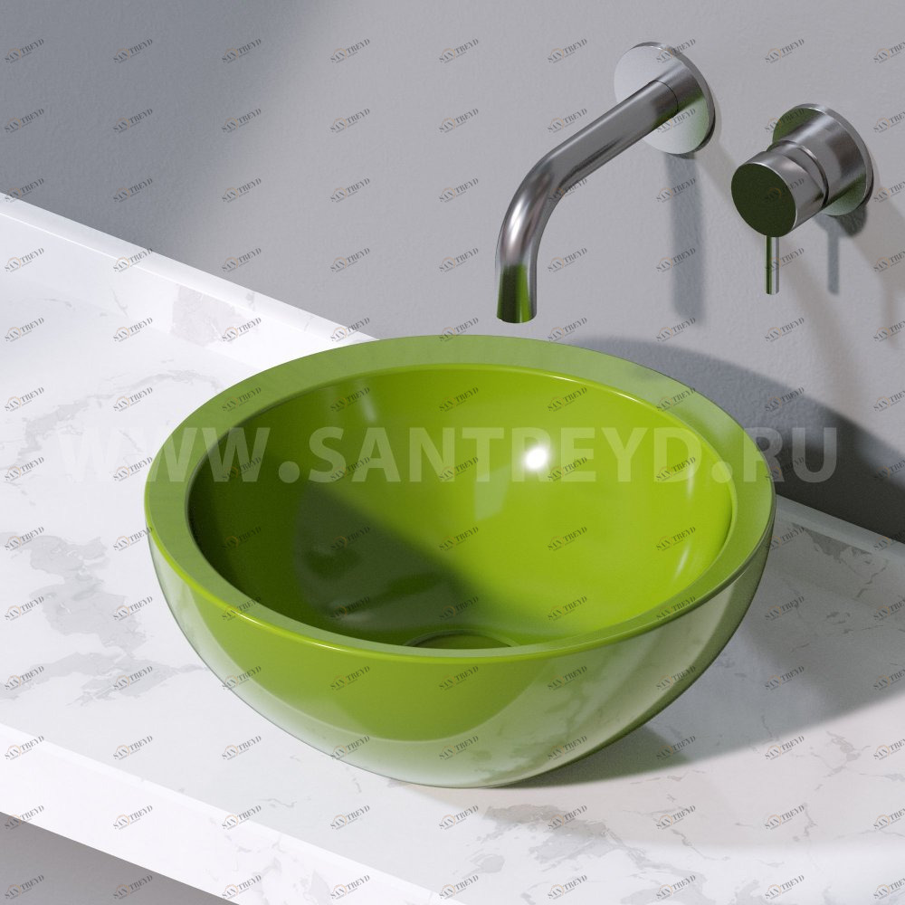 L223121 Накладная раковина на столешницу  круглая A. e T. Italia SPOT AeT ITALIA