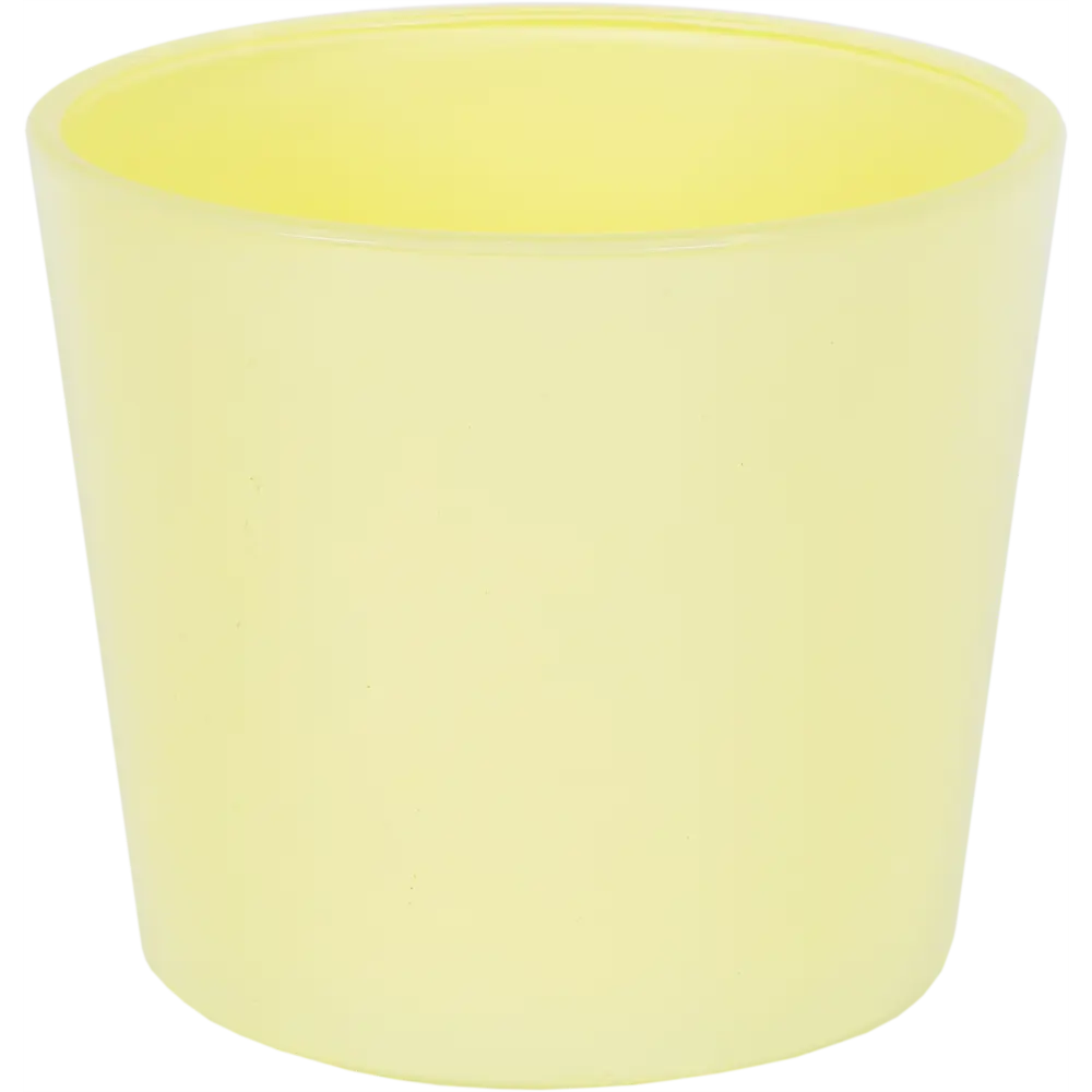 Кашпо Nina Glass ø14.5 h14.5 см v1.1 л стекло жёлтый STLM-2112607