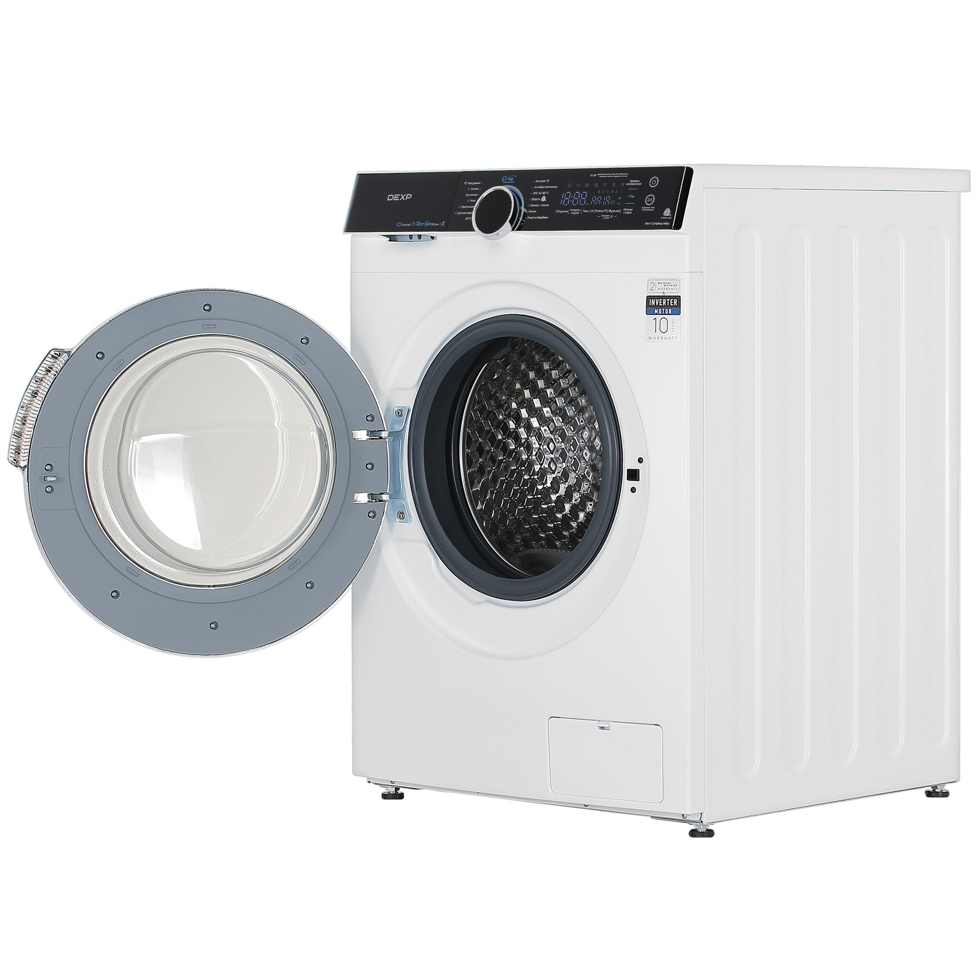 5407384 Стиральная машина DEXP WM-F1214DMA/WBSI белый STDN-0130173 - Вид №7